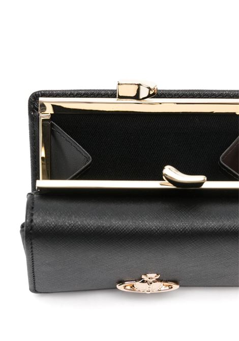 Black small Frame wallet Vivienne Westwood - women VIVIENNE WESTWOOD | 5115002MWS00BN402